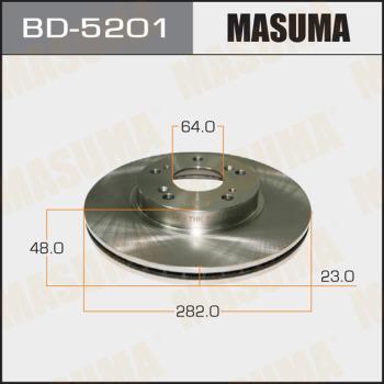 MASUMA BD-5201 - Тормозной диск unicars.by