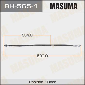 MASUMA BH-565-1 - Тормозной шланг unicars.by