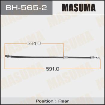 MASUMA BH-565-2 - Тормозной шланг unicars.by