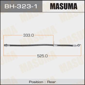 MASUMA BH-323-1 - Тормозной шланг unicars.by