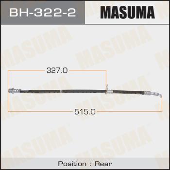 MASUMA BH-322-2 - Тормозной шланг unicars.by