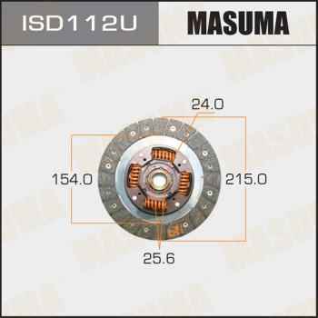 MASUMA ISD112U - Диск сцепления, фрикцион unicars.by