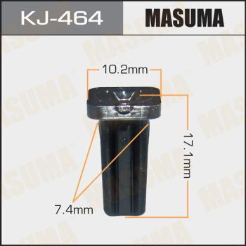 MASUMA KJ-464 - Зажим, клипса, молдинг unicars.by