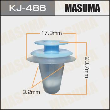 MASUMA KJ-486 - Зажим, клипса, молдинг unicars.by