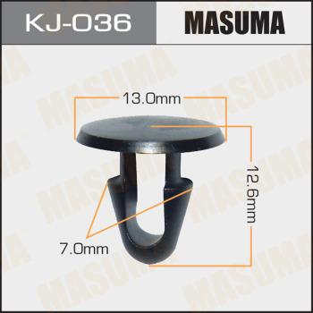 MASUMA KJ-036 - Зажим, клипса, молдинг unicars.by