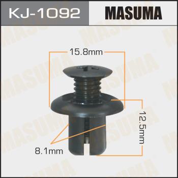 MASUMA KJ-1092 - Зажим, клипса, молдинг unicars.by