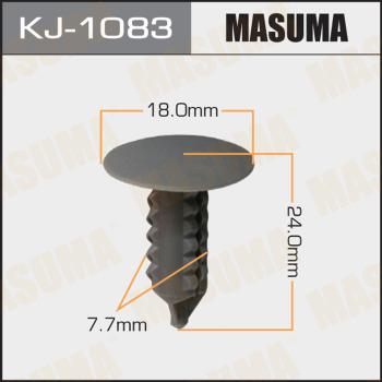 MASUMA KJ-1083 - Зажим, клипса, молдинг unicars.by