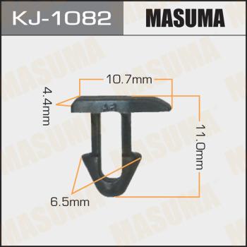 MASUMA KJ1082 - Зажим, клипса, молдинг unicars.by