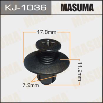 MASUMA KJ-1036 - Зажим, клипса, молдинг unicars.by