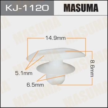 MASUMA KJ-1120 - Зажим, клипса, молдинг unicars.by