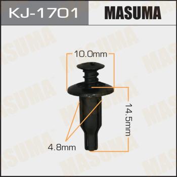 MASUMA KJ-1701 - Зажим, клипса, молдинг unicars.by