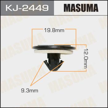 MASUMA KJ-2449 - Зажим, клипса, молдинг unicars.by