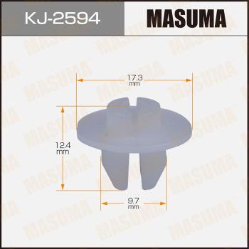 MASUMA KJ-2594 - Зажим, клипса, молдинг unicars.by