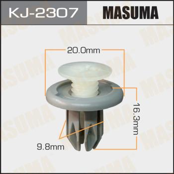 MASUMA KJ-2307 - Зажим, клипса, молдинг unicars.by