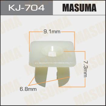 MASUMA KJ-704 - Зажим, клипса, молдинг unicars.by