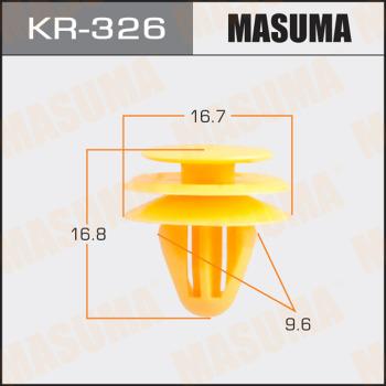 MASUMA KR-326 - Зажим, клипса, молдинг unicars.by