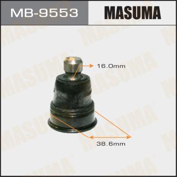 MASUMA MB-9553 - Шаровая опора, несущий / направляющий шарнир unicars.by