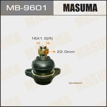 MASUMA MB-9601 - Шаровая опора, несущий / направляющий шарнир unicars.by