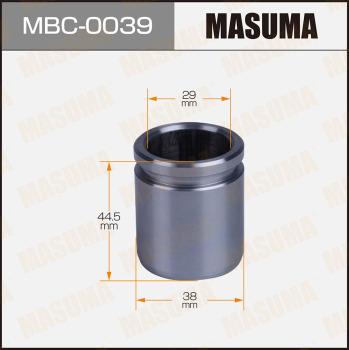 MASUMA MBC-0039 - Поршень, корпус скобы тормоза unicars.by