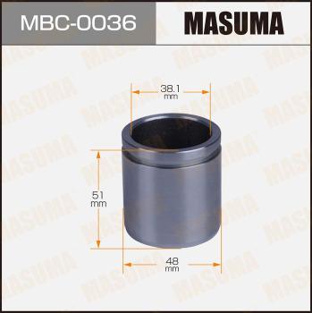 MASUMA MBC-0036 - Поршень, корпус скобы тормоза unicars.by