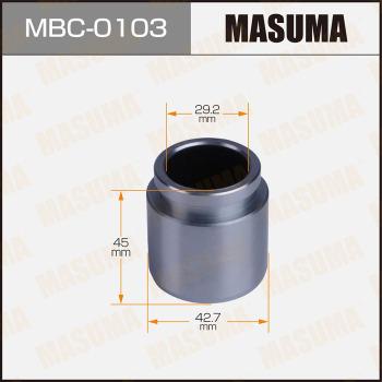 MASUMA MBC-0103 - Поршень, корпус скобы тормоза unicars.by