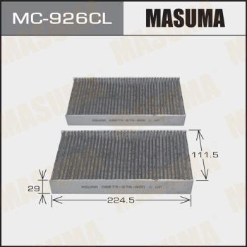 MASUMA MC-926CL - Фильтр воздуха в салоне unicars.by