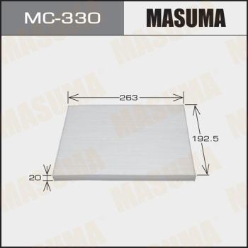 MASUMA MC-330 - Фильтр воздуха в салоне unicars.by