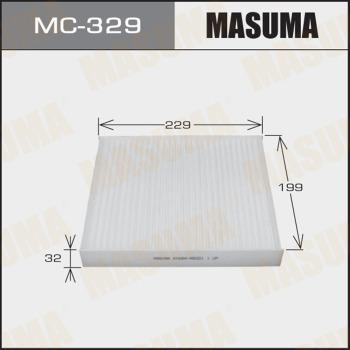 MASUMA MC-329 - Фильтр воздуха в салоне unicars.by