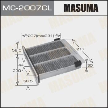 MASUMA MC-2007CL - Фильтр воздуха в салоне unicars.by