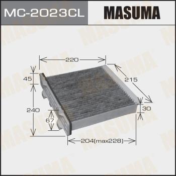 MASUMA MC-2023CL - Фильтр воздуха в салоне unicars.by