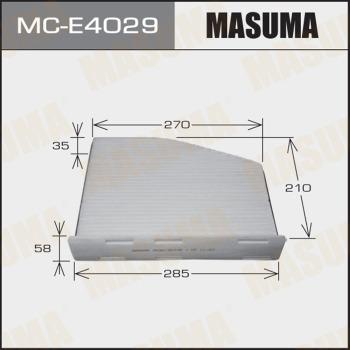 MASUMA MC-E4029 - Фильтр воздуха в салоне unicars.by