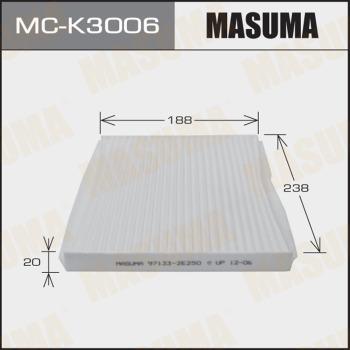 MASUMA MC-K3006 - Фильтр воздуха в салоне unicars.by