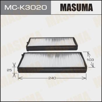 MASUMA MC-K3020 - Фильтр воздуха в салоне unicars.by