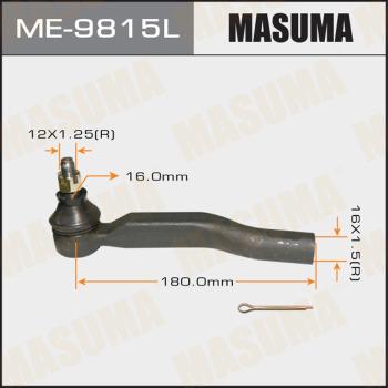 MASUMA ME-9815L - Наконечник рулевой тяги, шарнир unicars.by