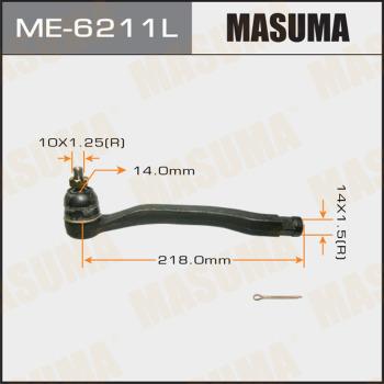 MASUMA ME-6211L - Наконечник рулевой тяги, шарнир unicars.by