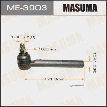 MASUMA ME-3903 - Наконечник рулевой тяги, шарнир unicars.by