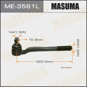 MASUMA ME-3561L - Наконечник рулевой тяги, шарнир unicars.by