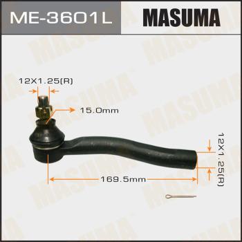 MASUMA ME-3601L - Наконечник рулевой тяги, шарнир unicars.by