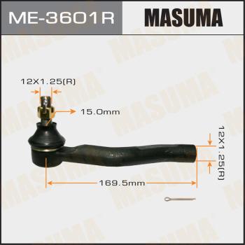 MASUMA ME-3601R - Наконечник рулевой тяги, шарнир unicars.by