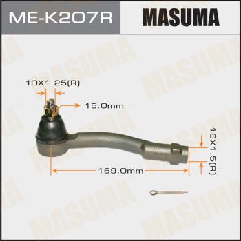 MASUMA ME-K207R - Наконечник рулевой тяги, шарнир unicars.by