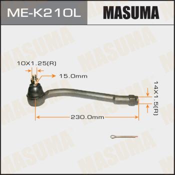 MASUMA ME-K210L - Наконечник рулевой тяги, шарнир unicars.by