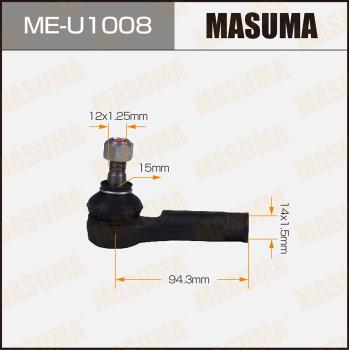 MASUMA ME-U1008 - Наконечник рулевой тяги, шарнир unicars.by