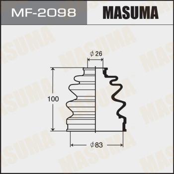 MASUMA MF2098 - Пыльник, приводной вал unicars.by