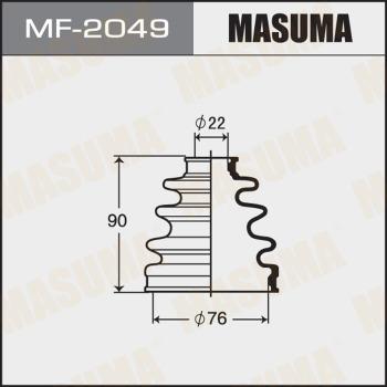 MASUMA MF-2049 - Пыльник, приводной вал unicars.by