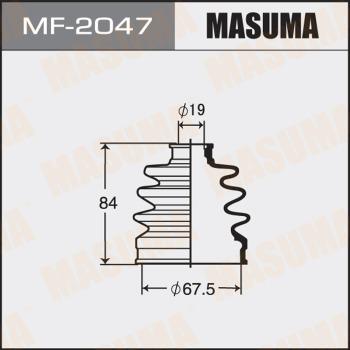 MASUMA MF-2047 - Пыльник, приводной вал unicars.by