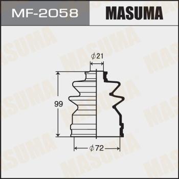 MASUMA MF-2058 - Пыльник, приводной вал unicars.by