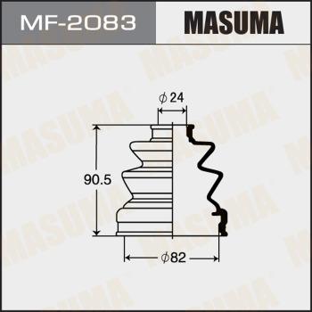 MASUMA MF2083 - Пыльник, приводной вал unicars.by