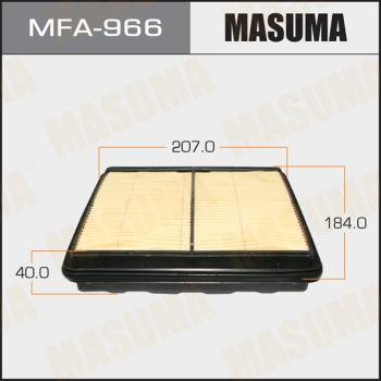 MASUMA MFA-966 - Воздушный фильтр, двигатель unicars.by