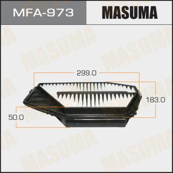 MASUMA MFA-973 - Воздушный фильтр, двигатель unicars.by