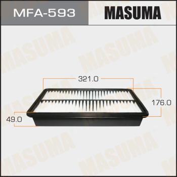 MASUMA MFA-593 - Воздушный фильтр, двигатель unicars.by